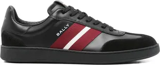 Bally Raise Stripe-detail Leather Trainers