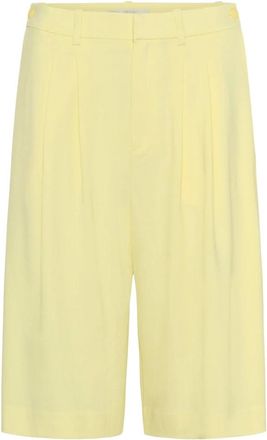 Gestuz Pantalones cortos largos - Shorts - Mujer - Amarillo - XS
