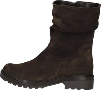 Gabor 8006.01 Enkellaarsjes - Dames - Schoenen - Bruin - Maat: 42 EU Su&egrave;de