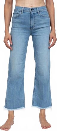 ASKK NY Crop Wide Leg Jeans In Keel Over