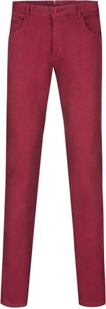 Billionaire Boys Club Geweven Stretch Katoenen Broek - Heren - Chinos - Rood - S - Katoen - Broeken
