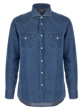 Brunello Cucinelli Mens Texan Shirt