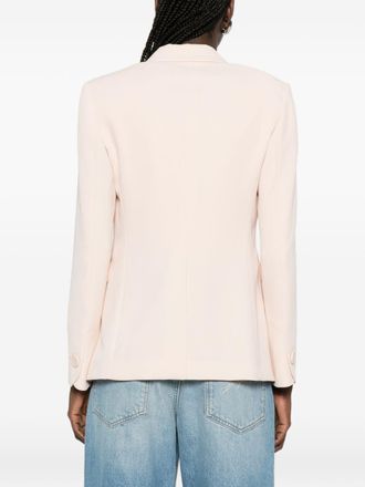 Emporio Armani Single-Breasted Tailored Blazer - Pink