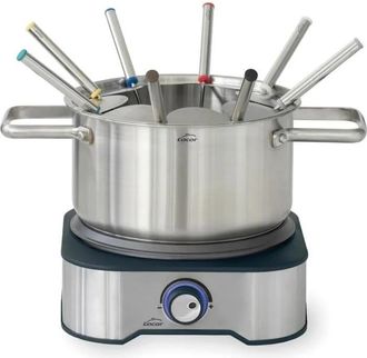 Lacor Fondue Lacor Fondue &Eacute;lectrique Gris Plus 1500w Acero Inoxidable