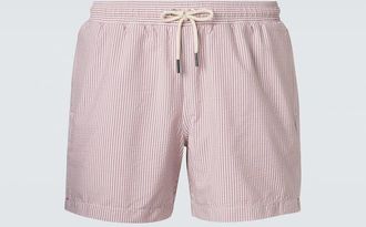 Orlebar Brown Ba&ntilde;ador Boxer a rayas