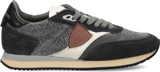 Philippe Model Blville Running - Dames - Sneakers - Zwart - 37 EU - Katoen - Schoenen