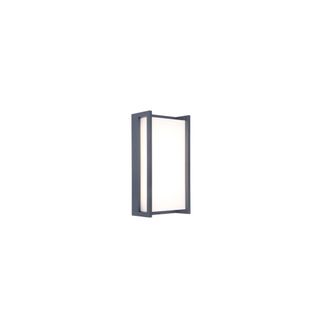 CALI' Eco-light Qubo L&aacute;mpara De Pared Gris Antracita Led 18w