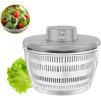 OEM Centrifuga Per Insalata Automatica Senza Fili Usb Da 4000 Ml, Essiccatore Automatico Per Frutta E Verdura, Ciotola Da Portata, Asciugatura Rapida, Ute