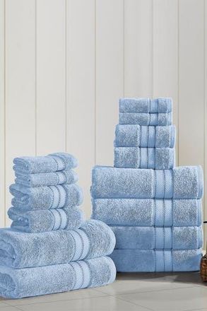 Modern Threads SpunLoft 18-Piece Towel Set in Blue at Nordstrom Rack, Size Bath Towel