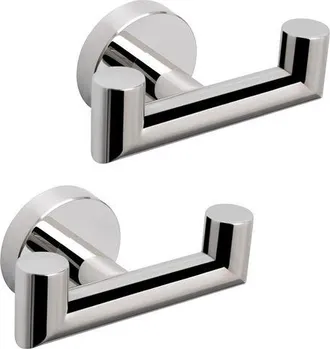 OEM 2 Ganchos De Pared Dobles, Acero Inoxidable Sus 304 Para Albornoz, Toallero De Ba&ntilde;o, Gancho Para Toallas De Cocina, Perchero, Fijaci&oacute;n A La Pared, Abr
