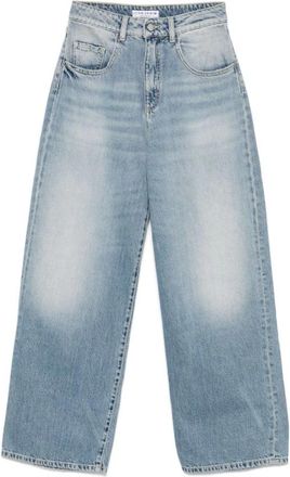 Icon Denim Los Angeles Lichtblauwe Klassieke Jeans met Logopatch - Dames - Regular Fit Jeans - Blauw - W30 - Denim - Jeans