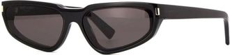 Saint Laurent Black Cat Eye Ladies Sunglasses SL 634 NOVA 001 61