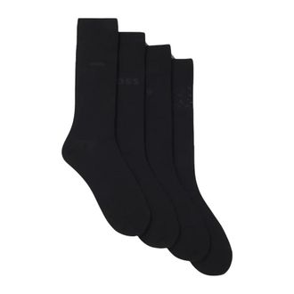 HUGO BOSS Confezione da 4 paia di calzini - - Underwear - Uomo - Nero - ONE SIZE