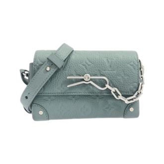 Louis Vuitton Tweedehands leren Louis Vuitton tassen - Dames - Pre-owned - Groen - Maat: ONE Size Leer
