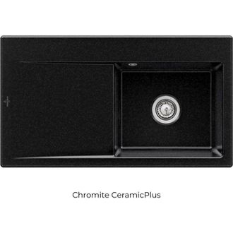 Villeroy & Boch Fregadero Derecho Con Vaciador Autom&aacute;tico Villeroy Et Boch Subway 50, Cromita Cer&aacute;mica Plus