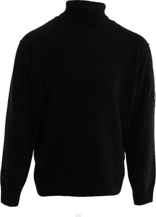 C.P. Company Turtleneck Sweater - Heren - Coltruien - Zwart - XL - Wol - Truien & Vesten