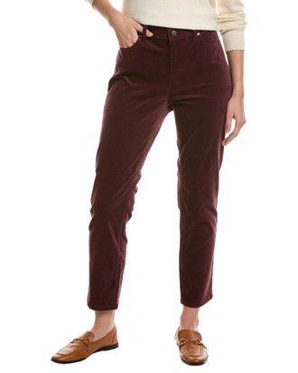 Eileen Fisher Eileen Fisher Hi Waist Slim Ankle Jean
