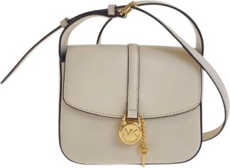 Michael Kors Pre-owned Cross Body Bags, female, White, Size: ONE SIZE Pre-owned Leather Shoulder Bag
