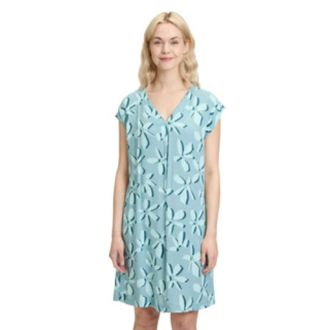 Betty & Co Dames, Jurken, Blauw, Maat: 2XL