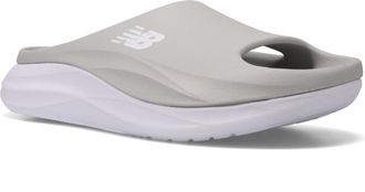 New Balance Mens Slide Sandal, B. Grey/White, 12