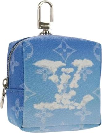 Louis Vuitton Pre-owned Bags, female, Blue, Size: ONE SIZE Pre-owned Canvas Bag