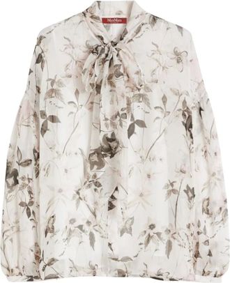 Max Mara Mujer, Blusas y Camisas, Beige, Talla: XS