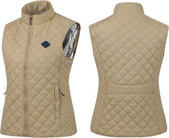 Generic Heated Waistcoat Ladies Warm Waistcoat Ladies Outerwear Gilets Washable Body Warmer Vest Unisex Heated Gilet Autumn Winter Vests Outdoor Jacket Sports