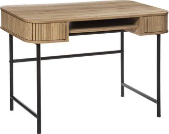 Atmosphera Escritorio De 2 Puertas Colva - Natural - Atmosphera Cr&eacute;ateur DInt&eacute;rieur