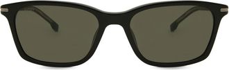 BOSS Boss 1669/F/SK Asian Fit 807/IR Mens Sunglasses Black Size 56