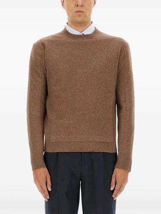 Ermenegildo Zegna Maglione in misto cashmere - Marrone