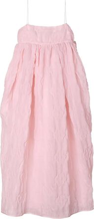 Cecilie Bahnsen Abito Vilma matelassé - Rosa