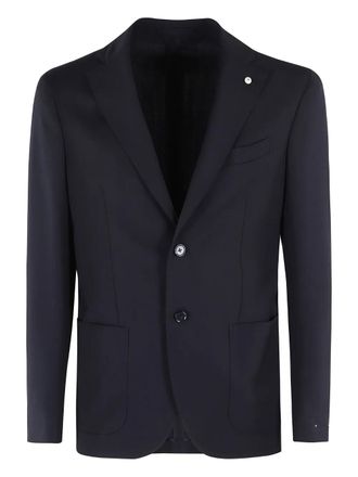 L.B.M. 1911 notched-lapel wool jacket - men - Wool - 50 - Blue