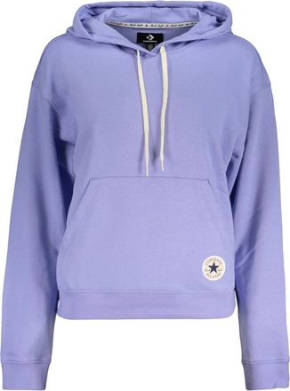 Converse Hooded Sweatshirt met lange mouwen - Dames - Hoodies - Paars - XS - Hoodies & sweatvesten