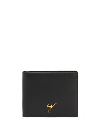Giuseppe Zanotti Portafoglio bi-fold Albert - Nero