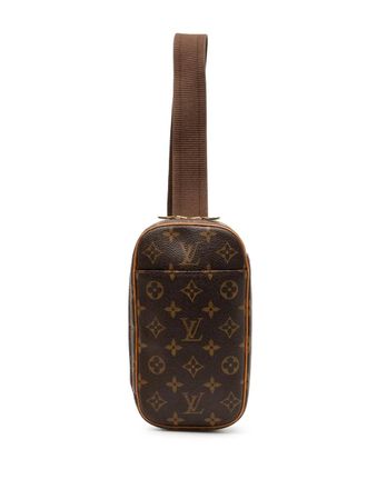 Louis Vuitton 2003 Monogram Pochette Gange crossbody bag - Brown