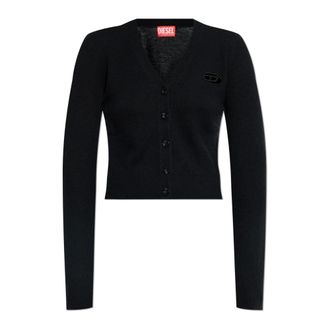 Diesel Cardigans, female, Black, Size: 2XS Cardigan M-Arte
