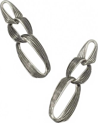 Kendra Scott Womens Kira Statement Earrings In Vintage Rhodium