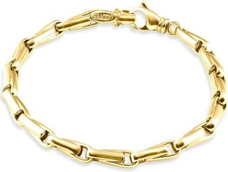 Pompeii3 Mens Seed Link 14k Gold (29gram) or Platinum (47gram) 5mm Bracelet 8.5