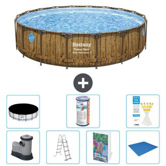 Bestway Piscina Bestway Power Steel Redonda - 549x122 Cm - 8-piezas S594
