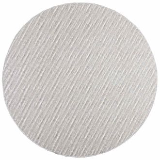 vidaXL Alfombras De &Aacute;rea Redondo Lugo Crema Y Gris &Oslash; 120 Cm Poli&eacute;ster Vidaxl