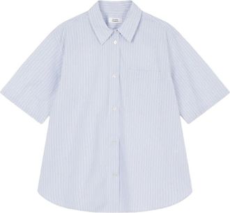 STUDIO TOMBOY Camicia a righe - Blu