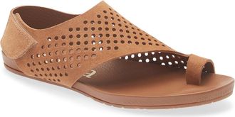 Pedro Garcia Valisa Leather Slide Sandal in Adobe Castoro at Nordstrom, Size 38.5