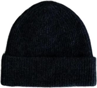 C.T. Plage Bonnet - Dames - Hoeden - Zwart - ONE Size - Wol - Accessoires