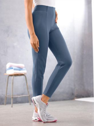 Catamaran Funktionshose CATAMARAN, Damen, Gr. 36/38, Normalgr&ouml;ssen, blau (dunkelblau), 68% Viskose, 28% Polyamid, 4% Elasthan, unifarben, lang, Hosen Funktionsh