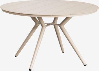 Sklum Sklum - Mesa De Comedor Redonda En Aluminio Valerie