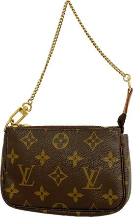 Louis Vuitton Brown Pouch (Pre-Owned)