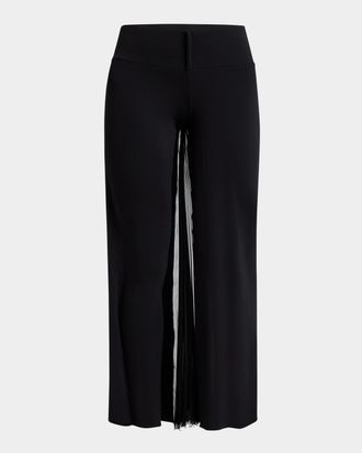 Courrèges Brown wool trousers from $328.69 - on Stylight