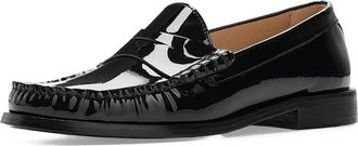 Stuart Weitzman Lottie Loafer Womens Dress Flat Shoes Black : 8.5 M, Leather