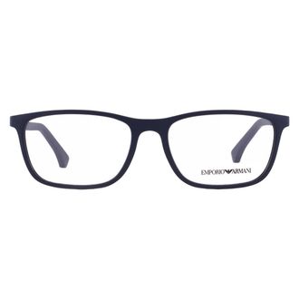 Emporio Armani Demo Rectangular Mens Eyeglasses EA3069 6189 55