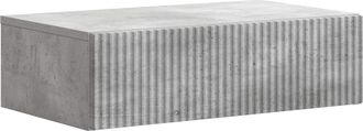 vidaXL Mesa Lateral Montada En La Pared 59 X 34,5 X 17 Cm Vidaxl